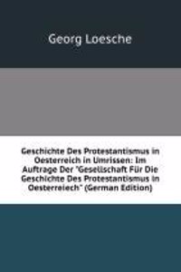 Geschichte Des Protestantismus in Oesterreich in Umrissen