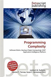 Programming Complexity