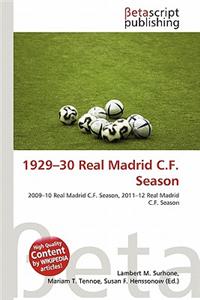 1929-30 Real Madrid C.F. Season