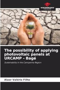 possibility of applying photovoltaic panels at URCAMP - Bagé