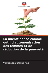 microfinance comme outil d'autonomisation des femmes et de réduction de la pauvreté