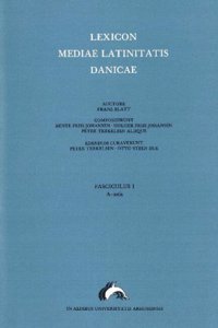 Lexicon Mediae Latinitatis Danicae 1