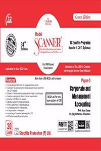 Model Scanner CS Executive Paper - 5 Corporate and Management Accounting