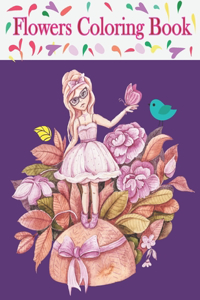 Flowers Coloring Book