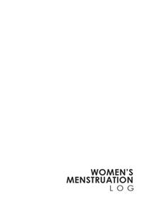 Women's Menstruation Log