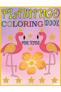 Flamingo Coloring Book For Kids