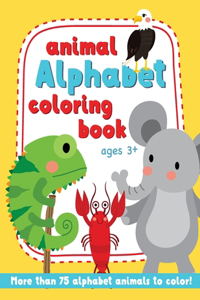 Animal Alphabet Coloring Book