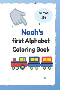 Noah's first Alphabet Coloring Book