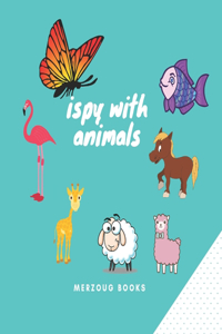 i spy with animals: i spy books ages 2-5