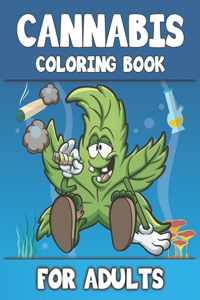 Cannabis Coloring Book For Adults