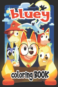 Bluey Coloring Book