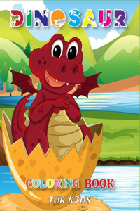 Dinosaur Coloring Book for Kids