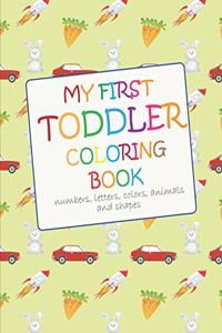 My First Toddler Coloring Book