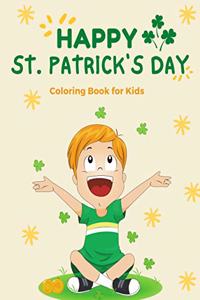 Happy St. Patrick's Day Coloring Book for Kids