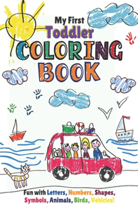 My First Toddler Coloring Book