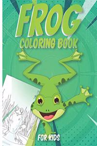 Frog Coloring Book for Kids