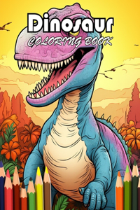 Dinosaur Coloring Book for Kids