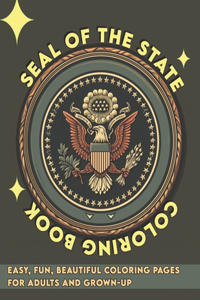 Seal of the state coloring book