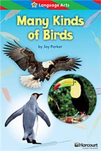 Storytown: Ell Reader Teacher's Guide Grade 2 Many Kinds of Birds