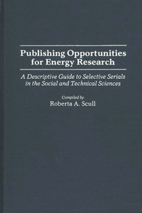 Publishing Opportunities for Energy Research