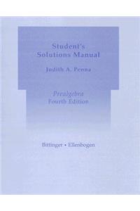 Prealgebra: Student's Solutions Manual