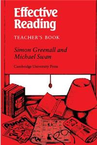 Effective Reading Teacher's book