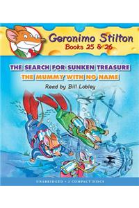 The Search for Sunken Treasure / The Mummy with No Name (Geronimo Stilton Audio Bindup #25 & 26)