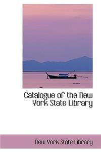 Catalogue of the New York State Library