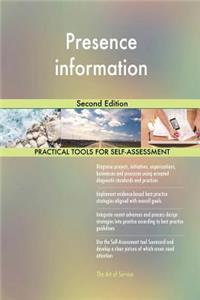 Presence information Second Edition