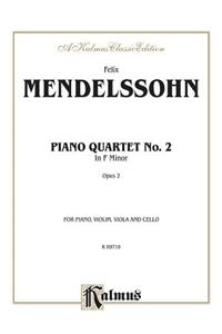 Piano Quartets, Op. 2