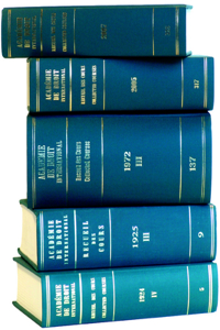 Recueil Des Cours - Collected Courses, 1992-III