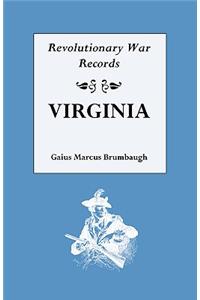 Revolutionary War Records, Virginia