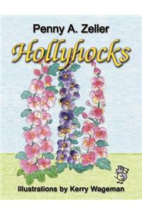 Hollyhocks