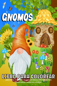 Gnomos - Libro De Colorear