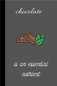 Chocolate is An Essential Nutrient