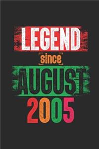 Legend Since August 2005