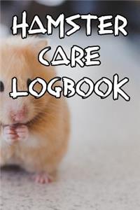 Hamster Care Logbook