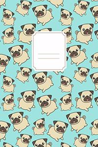 Pug Puppy Notebook