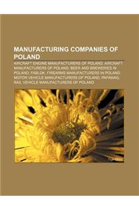 Manufacturing Companies of Poland
