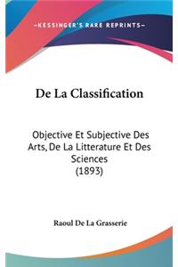 de la Classification