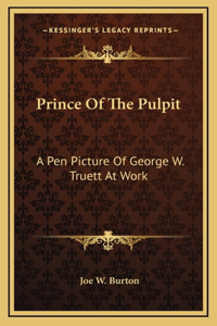 Prince Of The Pulpit