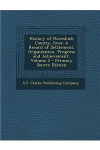 History of Poweshiek County, Iowa