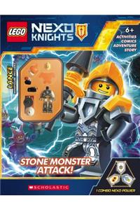 Stone Monsters Attack! (Lego Nexo Knights: Activity Book with Minifigure)