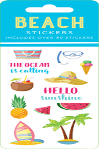 Beach Sticker Set