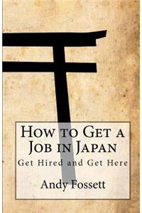 How to Get a Job in Japan