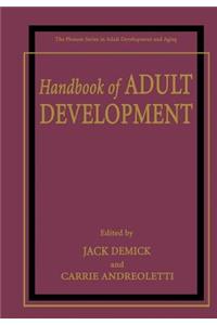 Handbook of Adult Development