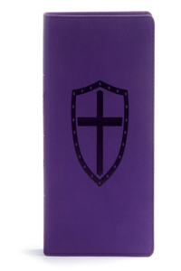 CSB Defend Your Faith Bible, Plum LeatherTouch