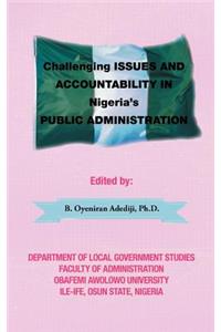 Challenging Issues and Accountability in Nigeria's Public Administration