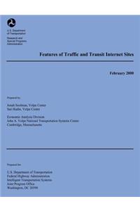 Features of Traffic and Transit Internet Sites