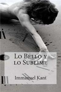 Lo Bello y Lo Sublime